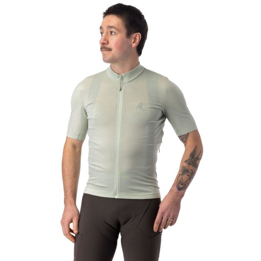 Foto de 7mesh Maillot de Manga Corta Hombre - Ashlu Merino - Frost