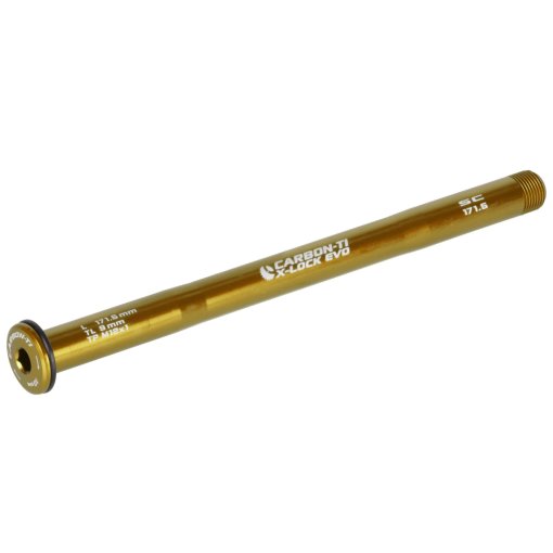 Foto de Carbon-Ti X-Lock EVO Eje pasante - 12x148mm Boost - M12x1.0mm - Longitud 171.5mm - oro