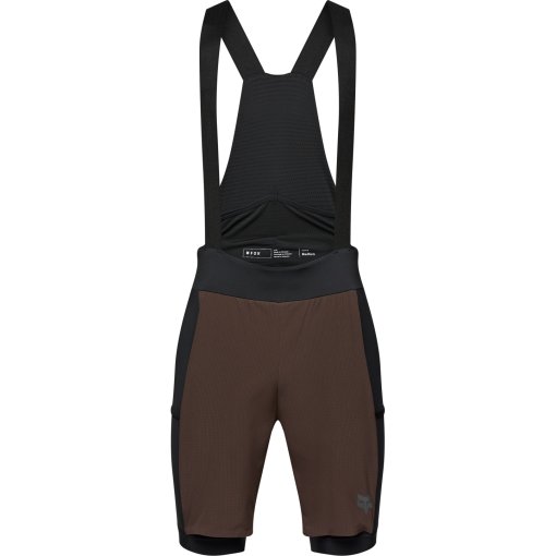 Foto de FOX Culotte Corto con Tirantes Hombre - Flexair Ascent Cargo - cocoa