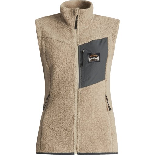 Kuva tuotteesta Lundhags Flok Wool Pile Vest Women - Sand 02300