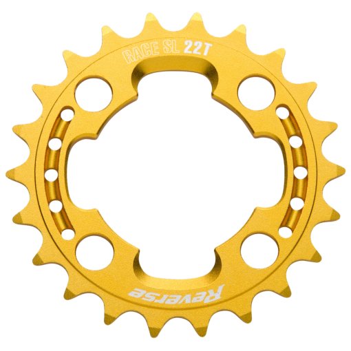 Produktbild von Reverse Components Shiftable Race SL Kettenblatt - BCD 64mm - gold