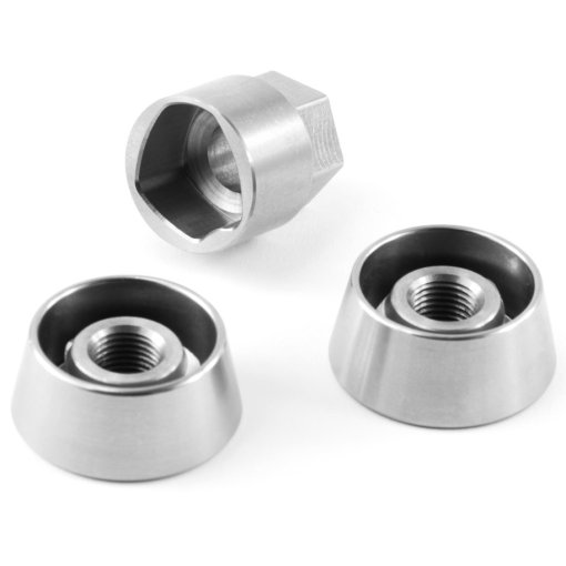 Foto de Pitlock Set M10 double Rohloff Solid Axle Lock - silver