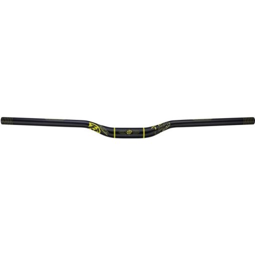 Photo produit de Reverse Components Lead Low Riser 31.8 MTB Handlebar - 770mm - black / yellow