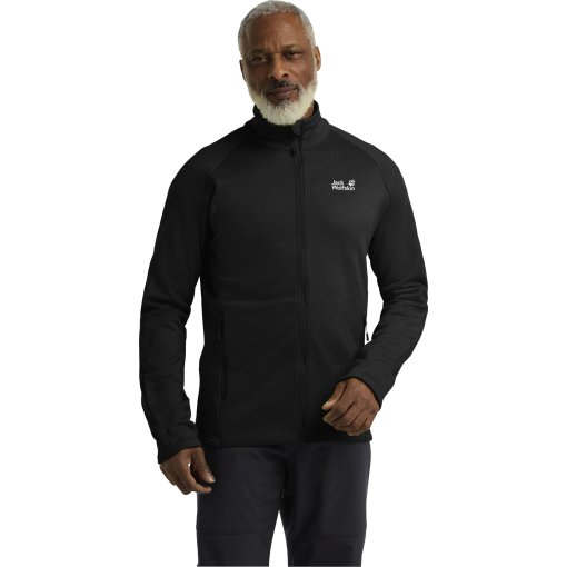 Foto de Jack Wolfskin Chaqueta Hombre - Peak District Full Zip - negro