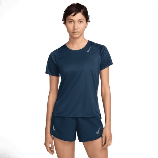 Produktbild von Nike Dri-Fit Race Kurzarm-Laufoberteil Damen - armory navy/reflective silver DD5927-478