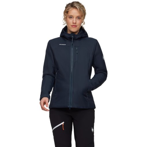 Produktbild von Mammut Rime Isolationsjacke mit Kapuze Damen - marine