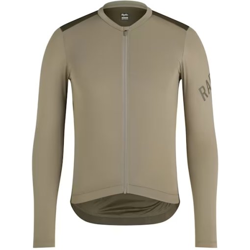 Productfoto van Rapha Pro Team Lightweight Fietsshirt met Lange Mouwen Heren - khaki/moss green