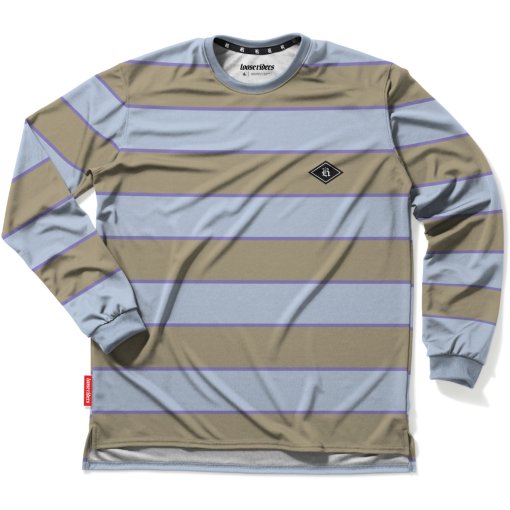 Picture of Loose Riders Tech Long Sleeve Jersey Men - Baseline Blue Tan
