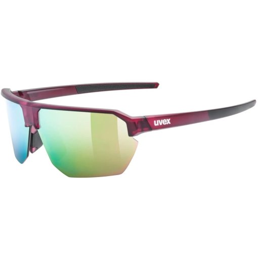 Photo produit de Uvex vectiv set Lunettes vélo - cranberry transparent matt/mirror rose