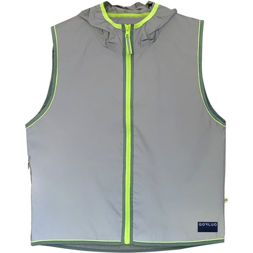 Immagine prodotto da Gofluo Gilet ad Alta Visibilità - Darknight Bodyglower - Grey Reflective