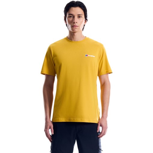 Productfoto van Berghaus Class Logo T-shirt heren - Spiced Mustard
