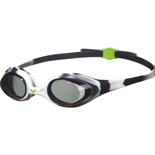 Foto de arena Gafas Natación Niño - Spider JR - Transparente/Negro/Blanco