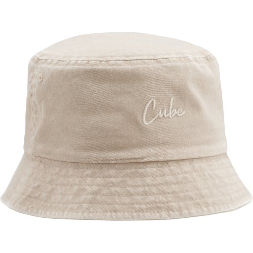 Picture of CUBE Bucket Hat - washed beige