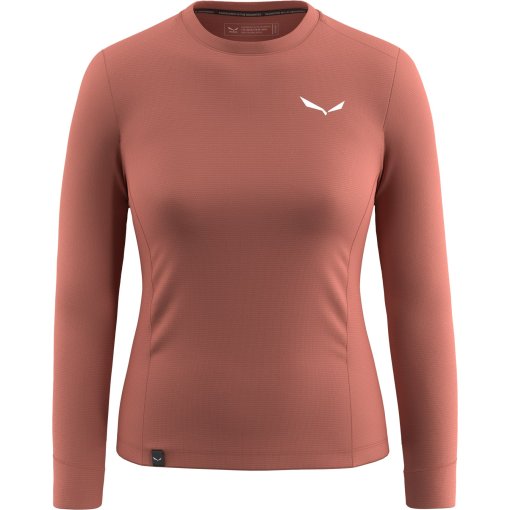 Foto de Salewa Camiseta de Manga Larga Mujer - Puez Dry - etruscan red 1980