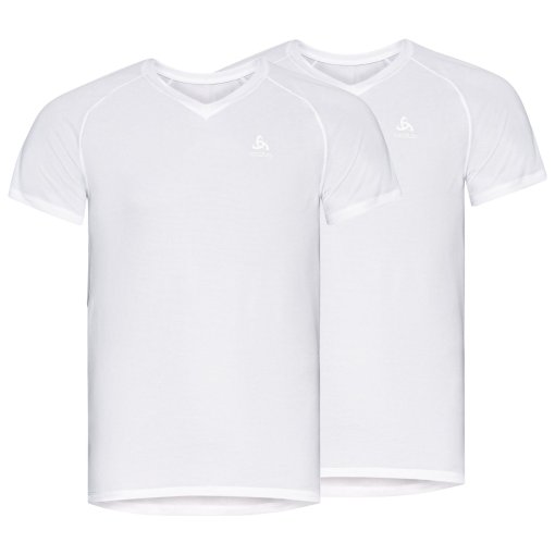 Foto de Odlo Camiseta Interior Hombre - Active Everyday V-Neck - Pack de 2 - blanco