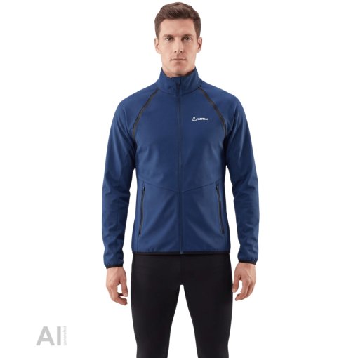Slika izdelka Löffler Vario Airblocc Light Zip-Off Moške jakne - navy 416
