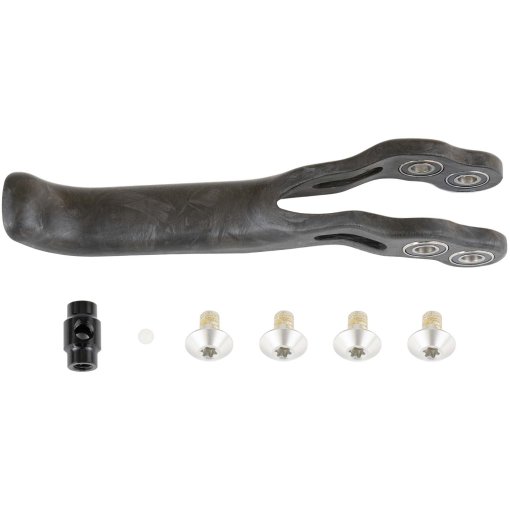 Bild von Trickstuff Piccola Carbon Fingerhebel - Schrauben silber