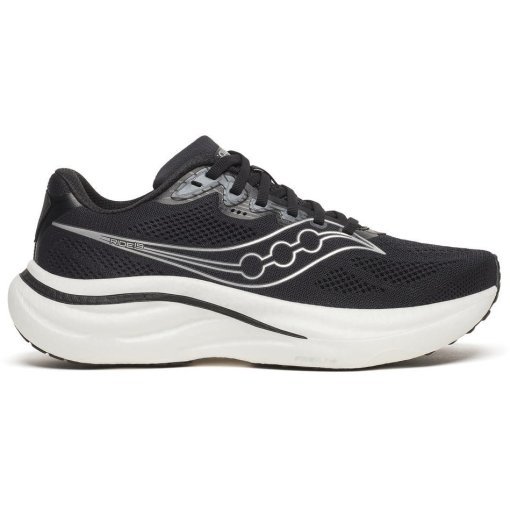 Produktbild von Saucony Ride 19 Laufschuhe Damen - black/silver