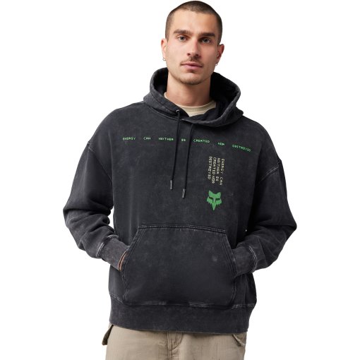 Foto de FOX Jersey con Capucha Hombre - Throttle Oversized - black