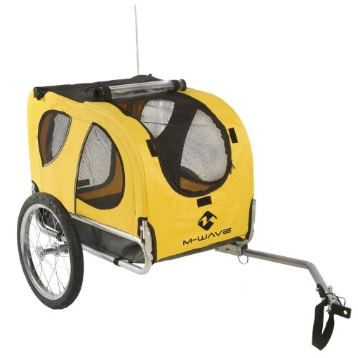 Produktbild von M-Wave Stalwart Pet Hundeanhänger - gelb
