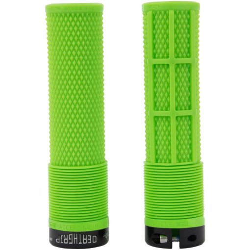 Produktbild von DMR Brendog DeathGrip Flangeless Lock-On Griffe - 133/31,3mm - Weich - sick green