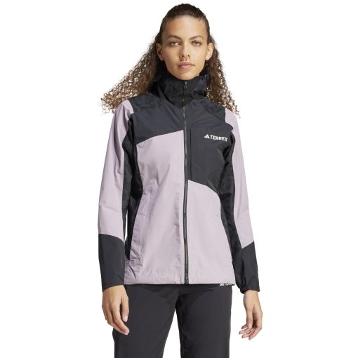 Immagine prodotto da adidas Giacca antipioggia Donna - TERREX Xperior Hybrid RAIN.RDY - preloved fig/black IP1495