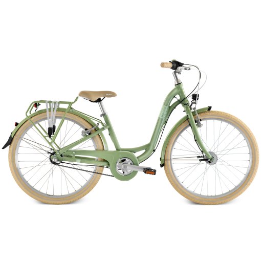 Foto de Puky SKYRIDE 24-3 - Bicicleta Niño - 24&quot; | 3 Velocidades - retro green