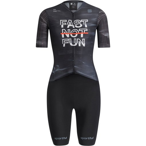 Foto de Sportful Mono Ciclismo Mujer - Fast Not Fun G-Suit - 002 negro