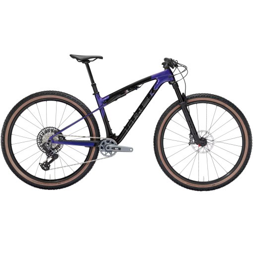 Photo produit de Trek VTT Carbone 29&quot; - SUPERCALIBER SL 9.7 GX AXS T-Type Gen 2 - 2025 - Carbon Smoke / Purple