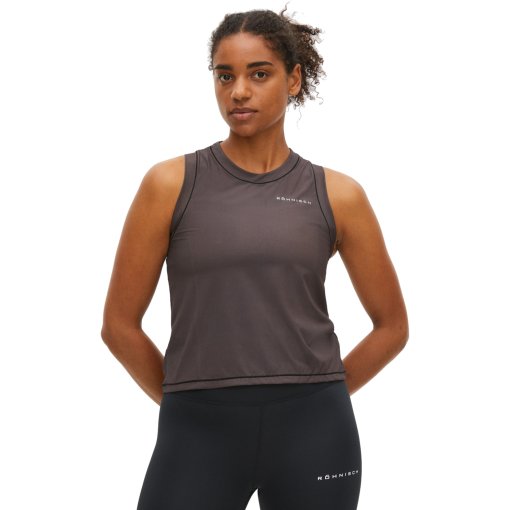 Immagine prodotto da Röhnisch Canotta Donna - Rib Cropped - Nero