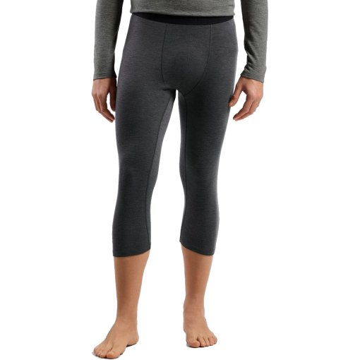 Foto de Odlo Calzoncillo 3/4 Hombre - Revelstoke Performance Wool Warm - dark grey melange