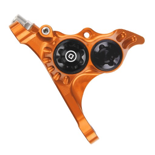 Produktbild von Hope RX4+ Bremssattel - Flat Mount +20mm - Vorn - DOT - orange