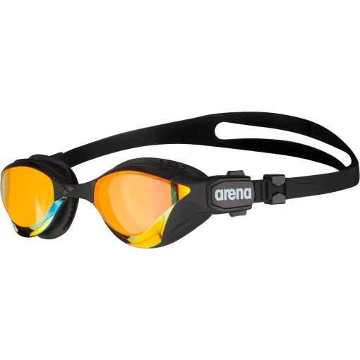 Produktbild von arena Cobra Tri Swipe Mirror Schwimmbrille - Yellow Copper/Schwarz