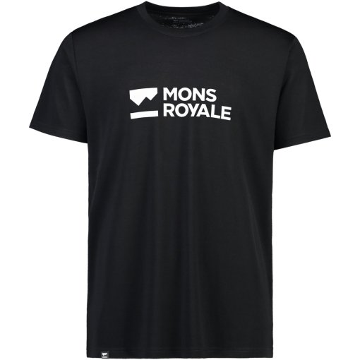 Foto de Mons Royale Camiseta Hombre - Icon Merino Classic - negro 1181