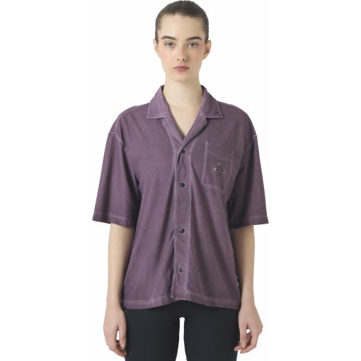 Image de Café du Cycliste Chemise Manches Courtes Unisexe - Gladys - cold dye/mineral pink