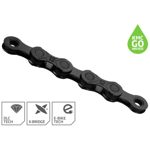Immagine prodotto da KMC Catena - DLC - WAXED | 12 Velocità - nero