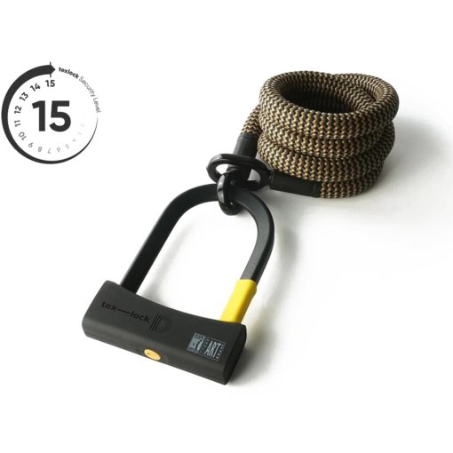 Produktbild von tex–lock eyelet inkl. D-lock Bügelschloss - 160cm - wild hemp