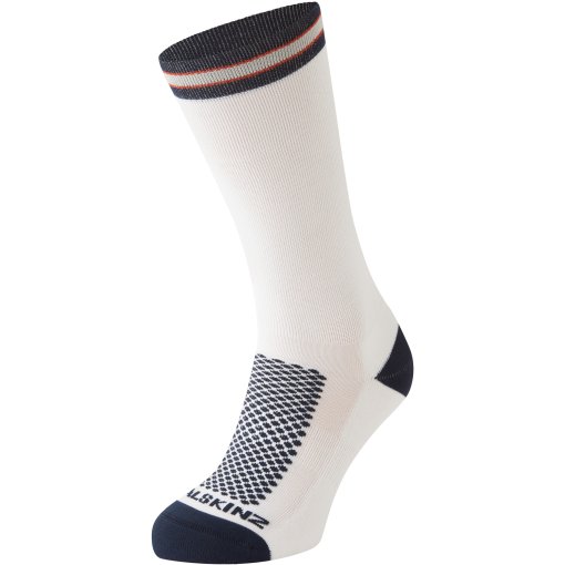 Zdjęcie: SealSkinz Caister Sredniej Długości Skarpety Rowerowe - White