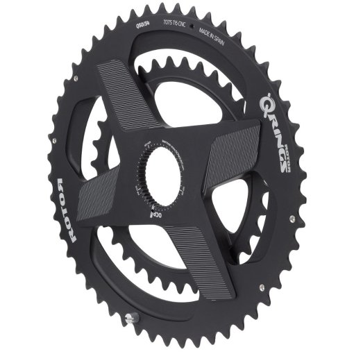Rotor Q-Rings Direct Mount Road Double Chainring - oval - OCPmount Rotor Q-Rings Direct Mount Road Double Chainring - oval - OCPmount