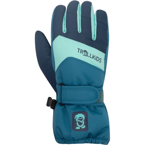 Foto de Trollkids Guantes Niño - Rauland - Dark Marine/Mystic Blue/Arctic Blue