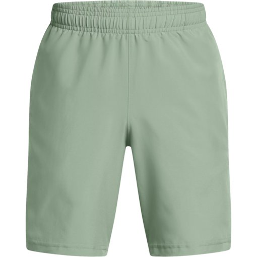 Foto de Under Armour Pantalón Corto Niño - UA Tech™ Woven Wordmark - Silica Green/High Vis Yellow