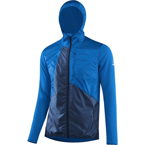 Foto de Löffler Chaqueta con Capucha Hombre - Windfleece Merino - marin 452