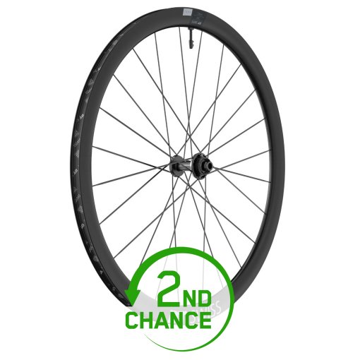 Kuva tuotteesta DT Swiss ARC 1400 DICUT db 38 Front Wheel - 28&quot; | Carbon | Clincher | Centerlock - 12x100mm - musta - B-Lattu