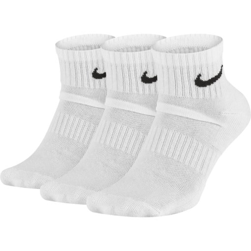 Foto de Nike Calcetines de entrenamiento (3 pares) - Everyday Cushion Ankle - blanc/negro SX7667-100