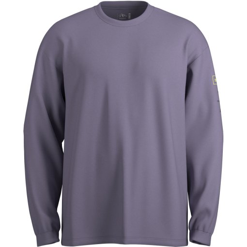 Foto de Maloja SaccaroM. Heavy Organic Cotton Manga larga Hombre - shaded purple 8988