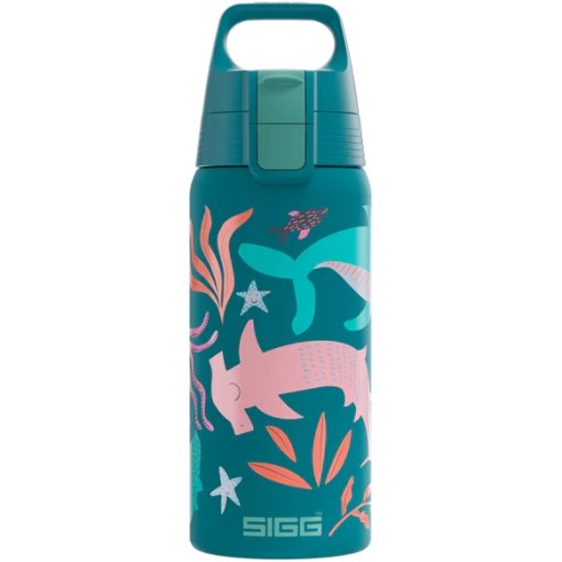 Image of SIGG Shield Therm ONE Thermo Flask Kids 0.5L - Blue World