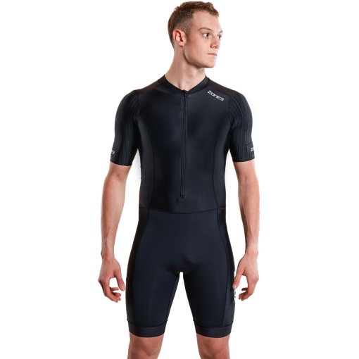 Picture of Zone3 Activate+ Shortsleeve Trisuit Men - black