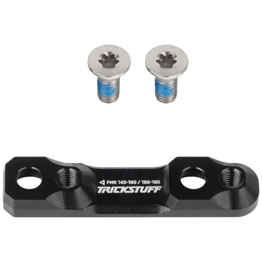Photo produit de Trickstuff Adaptateur pour Étrier de Frein - Flatmount | Rear | 140-160mm / 160-180mm - noir