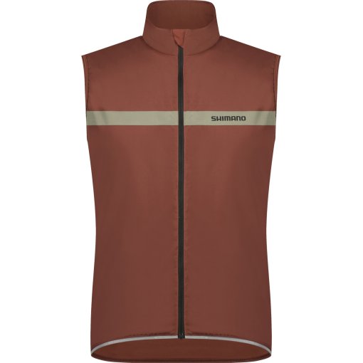 Immagine prodotto da Shimano Gilet Ciclismo Uomo - Evolve Insulated Wind - mirror brown