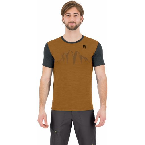 Bild von Karpos Taiole Merino T-Shirt Herren - bronze/woodl.gray